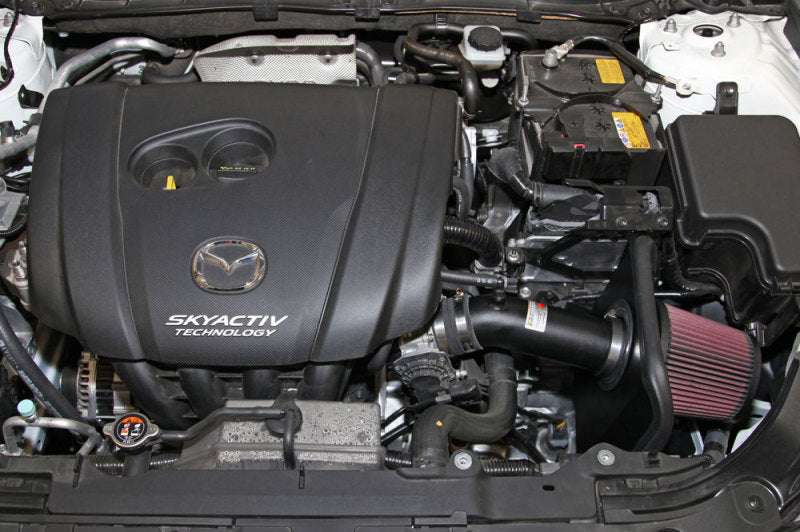 K&N 69 Series Typhoon Performance Intake Kit 13-14 Mazda 3 2.0L L4 -  Shop now at Performance Car Parts