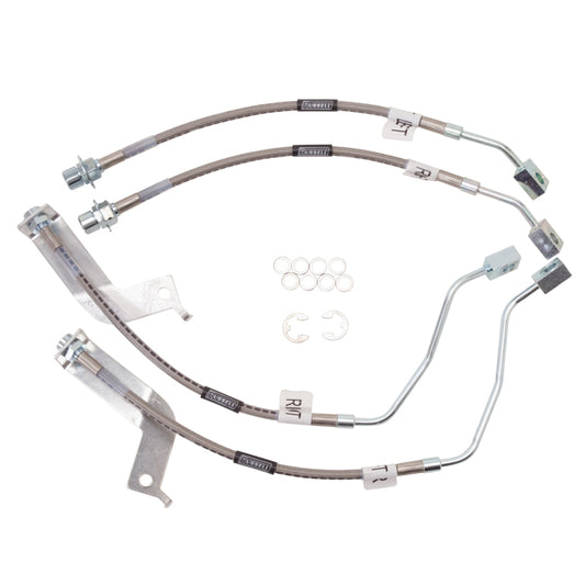 Russell Performance 99-04 Ford Mustang with Traction Control (Except Cobra) Brake Line Kit