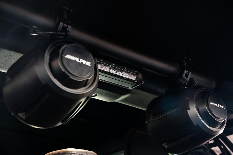 DV8 Offroad 21-22 Ford Bronco 4dr Rear Speaker & Light Mount Bar -  Shop now at Performance Car Parts