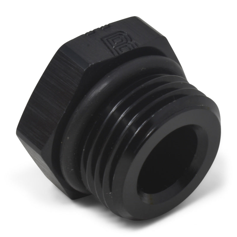 Russell Performance -8 AN Straight Thread Plug (Black) -  Shop now at Performance Car Parts