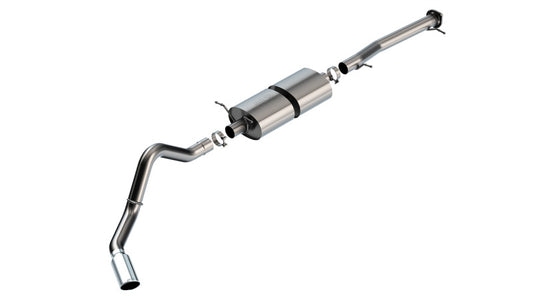Borla 20-22 Chevrolet/GMC Silverado/Sierra 6.6L T-304 SS Cat-Back S-Type Exhaust - Brushed -  Shop now at Performance Car Parts