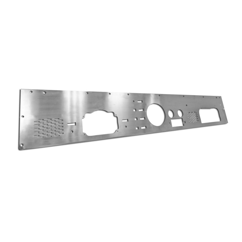 Rugged Ridge 76-86 Jeep CJ Stainless Steel Dash Panel w/ Gauge / Radio / Speaker Cut-Outs -  Shop now at Performance Car Parts