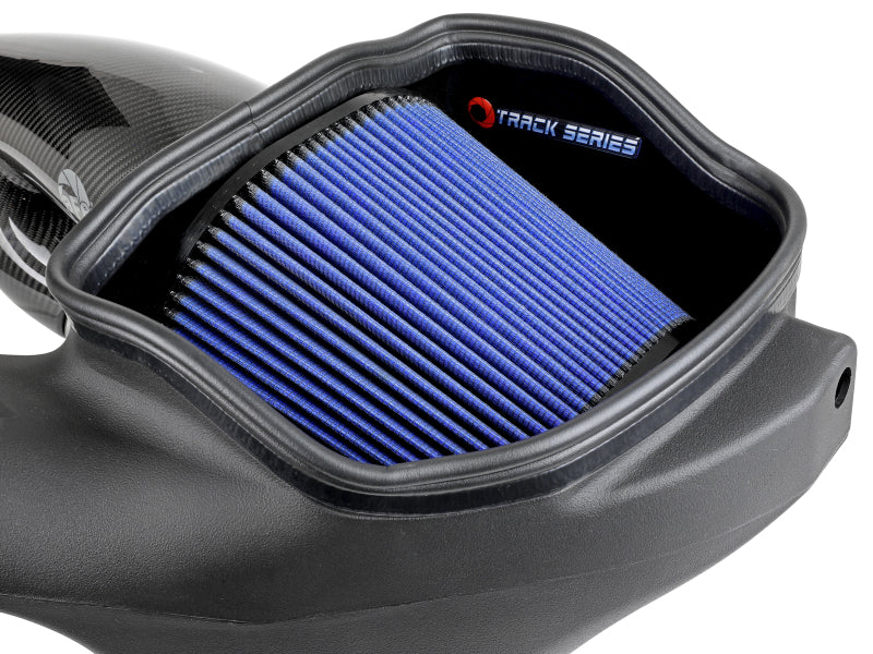 aFe 17-20 Ford F-150/Raptor Track Series Carbon Fiber Cold Air Intake System With Pro 5R Filters -  Shop now at Performance Car Parts