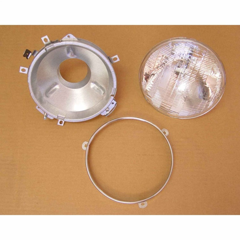 Omix Headlight Assembly With Bulb 72-86 Jeep CJ Models -  Shop now at Performance Car Parts