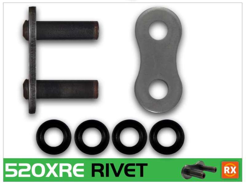 RK Chain 520XRE-CLIP - Natural -  Shop now at Performance Car Parts