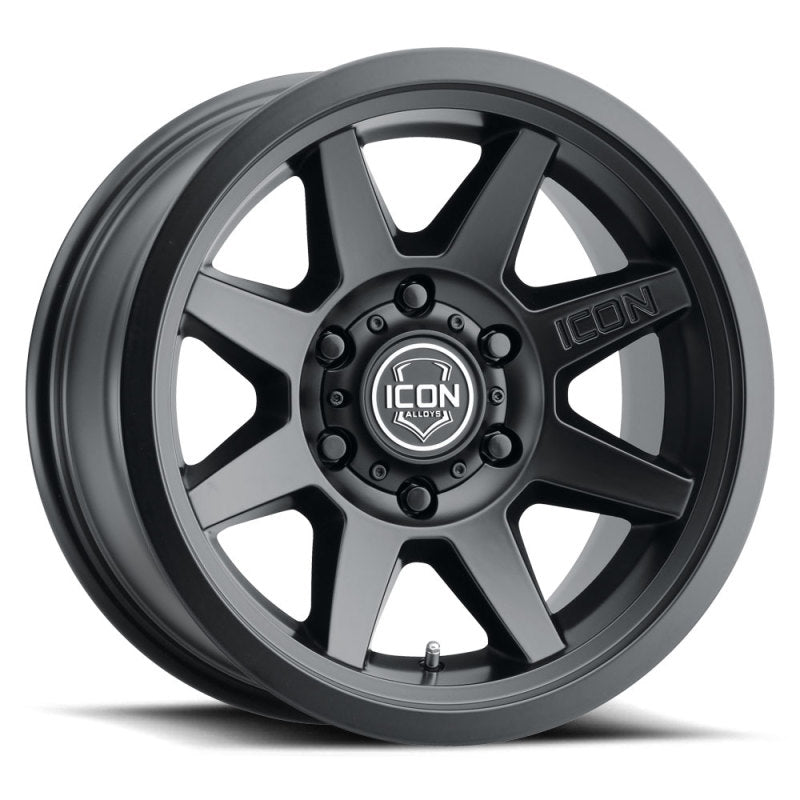 ICON Rebound 17x8.5 6x5.5 0mm Offset 4.75in BS 106.1mm Bore Satin Black Wheel -  Shop now at Performance Car Parts