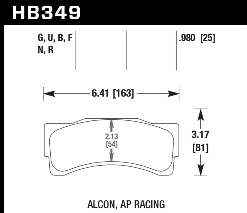Hawk 14-16 BMW M235i 3.0L HPS 5.0 Front brake pads -  Shop now at Performance Car Parts