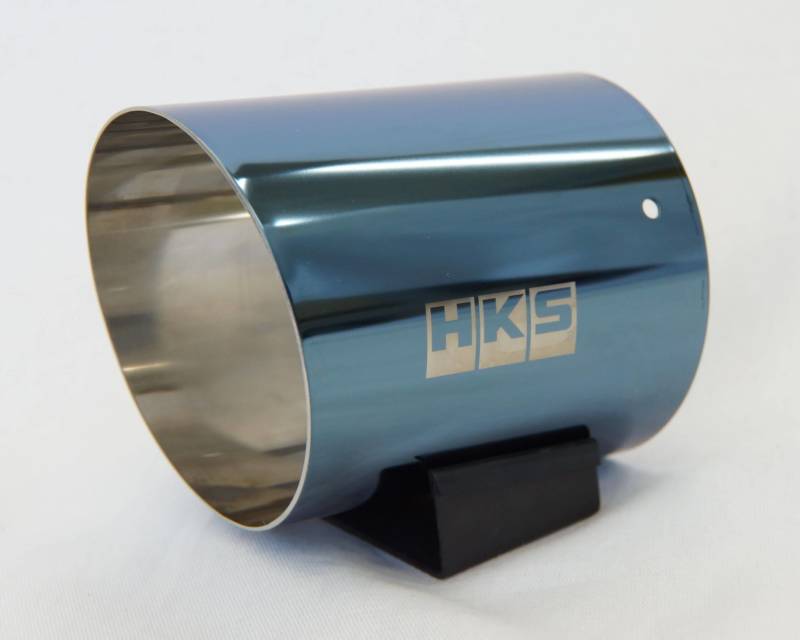 HKS Hi-Power SPEC-L Tail Tip Cover 94mm 118A-L Blue-SUS Tip -  Shop now at Performance Car Parts