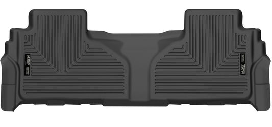 Husky Liners 21-23 Chevrolet Suburban X-Act Contour 2nd Rear Black Floor Liners