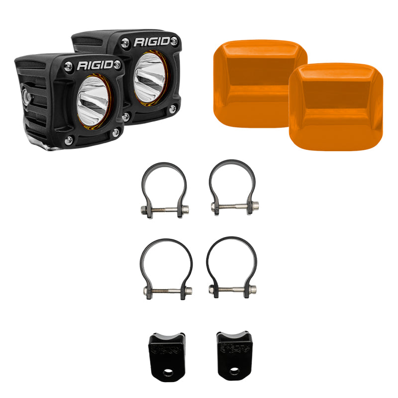 Rigid Industries Side-by-Side Revolve A-Pillar Light Kit -  Shop now at Performance Car Parts