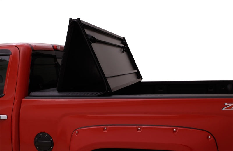 Lund 02-17 Dodge Ram 1500 Fleetside (8ft. Bed) Hard Fold Tonneau Cover - Black -  Shop now at Performance Car Parts