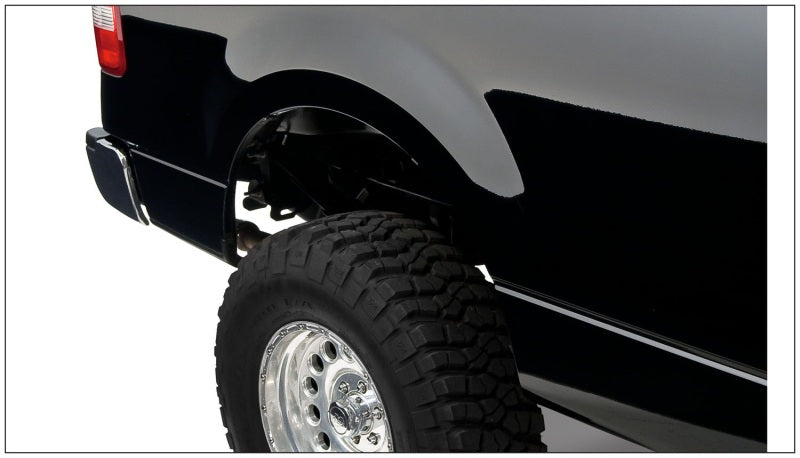 Bushwacker 04-08 Ford F-150 Styleside Extend-A-Fender Style Flares 2pc 66.0/78.0/96.0in Bed - Black -  Shop now at Performance Car Parts