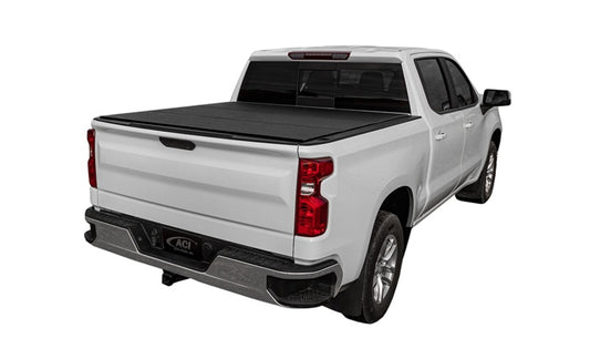 Access LOMAX Tri-Fold Cover Black Urethane Finish 15+ Chevrolet Colorado/GMC Canyon - 5ft Bed -  Shop now at Performance Car Parts