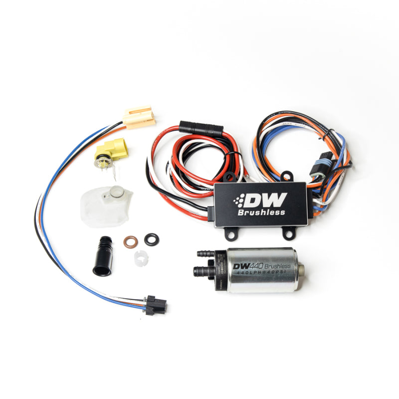 DeatschWerks DW440 440lph Brushless Fuel Pump w/ PWM Controller And Install Kit 08-14 Subaru WRX -  Shop now at Performance Car Parts
