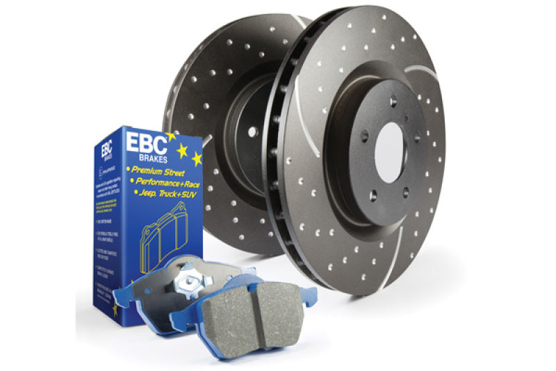 EBC S6 Kits Bluestuff Pads and GD Rotors -  Shop now at Performance Car Parts