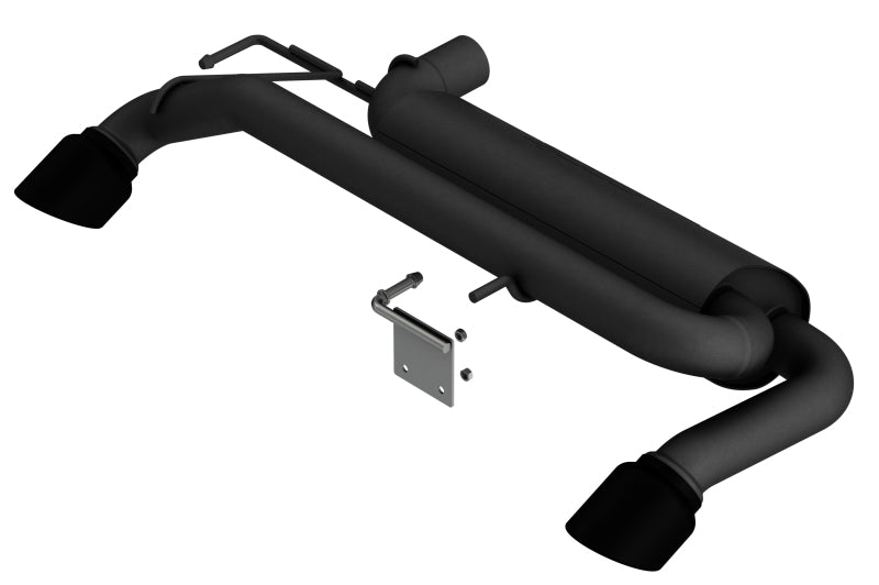Borla 21-22 Ford Bronco 2.3L 4WD Touring Axle Back Exhaust w/ Black Coated Tips -  Shop now at Performance Car Parts