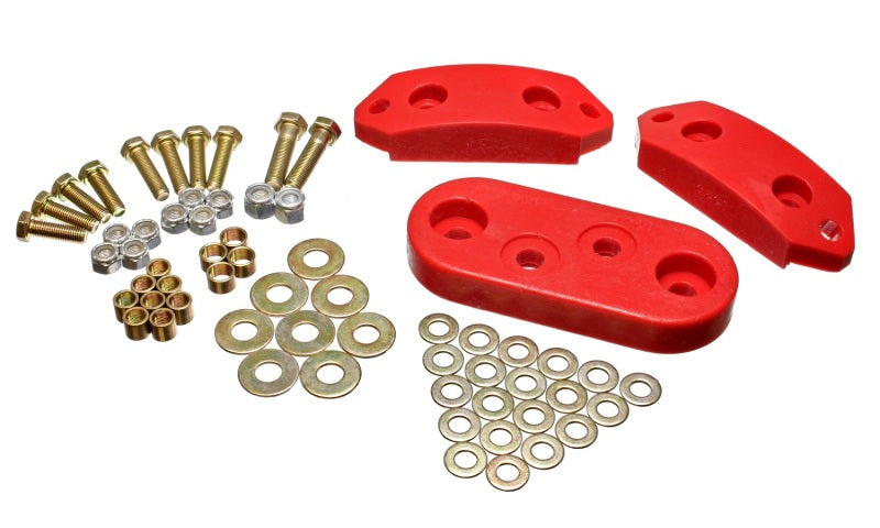 Energy Suspension 61-73 VW Beetle/70-73 Super Beetle Red Motor and Trans Mount Bushings (Inc H/W) -  Shop now at Performance Car Parts