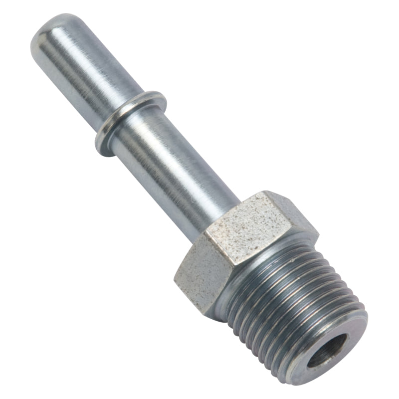 Russell Performance EFI Adapter Fitting 3/8 NPT MALE TO 3/8in SAE Quick Disc Male Zinc -  Shop now at Performance Car Parts