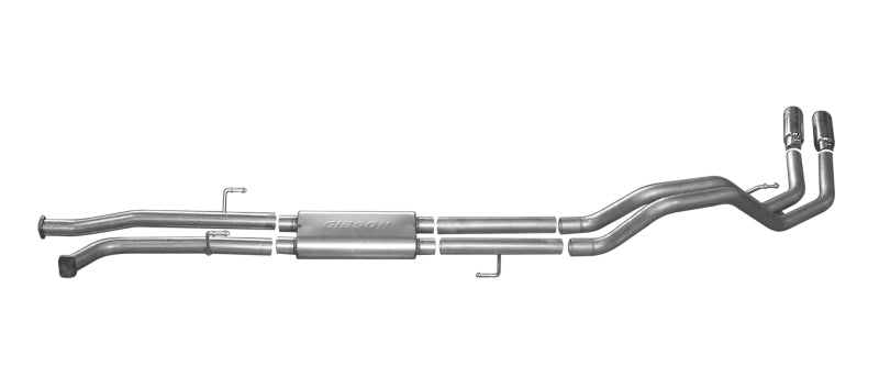 Gibson 10-19 Toyota Tundra SR5 4.6L 2.5in Cat-Back Dual Sport Exhaust - Aluminized -  Shop now at Performance Car Parts