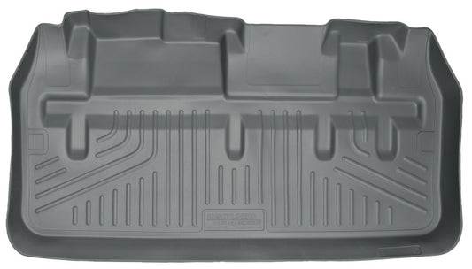 Husky Liners 11-12 Toyota Sienna WeatherBeater Gray Rear Cargo Liner (w/Man. Storing 3rd Row Seats)