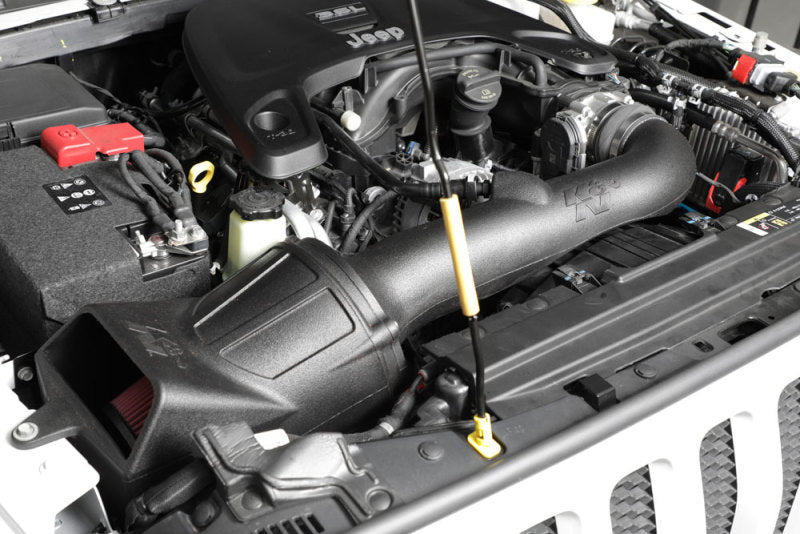K&N 2018 Jeep Wrangler JL V6-3.6L F/I Aircharger Performance Intake