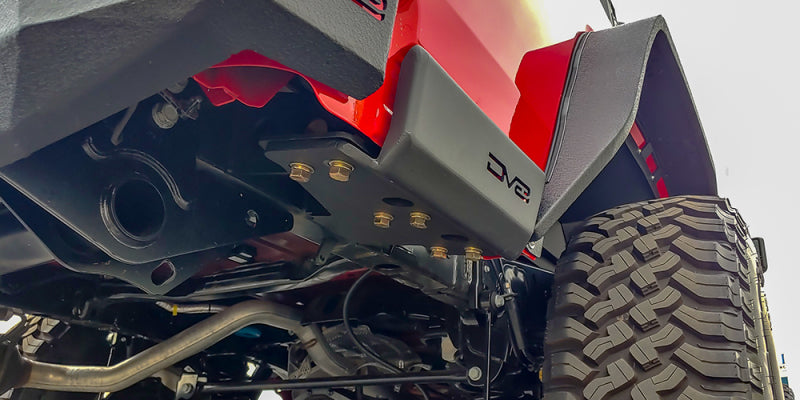 DV8 Offroad 2019+ Jeep Gladiator Bedside Sliders -  Shop now at Performance Car Parts