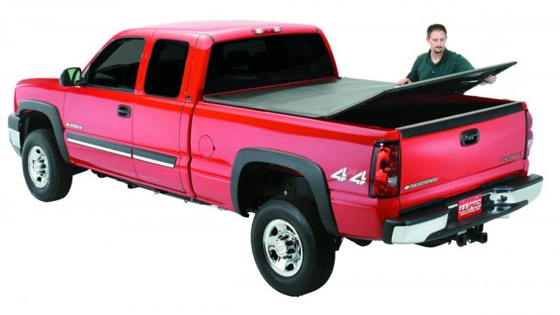 Lund 15-18 Ford F-150 (5.5ft. Bed) Genesis Tri-Fold Tonneau Cover - Black -  Shop now at Performance Car Parts