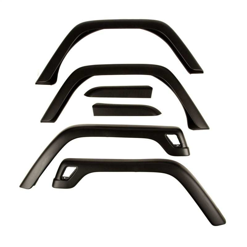 Omix 6-Piece Fender Flare Kit- 97-06 Jeep Wrangler -  Shop now at Performance Car Parts