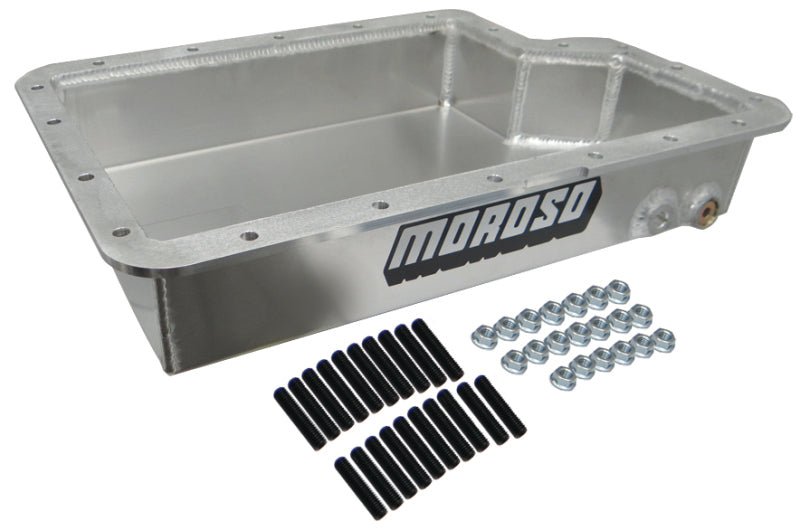 Moroso Ford E40D/4R100 Transmission Pan - 3.642in -  Shop now at Performance Car Parts