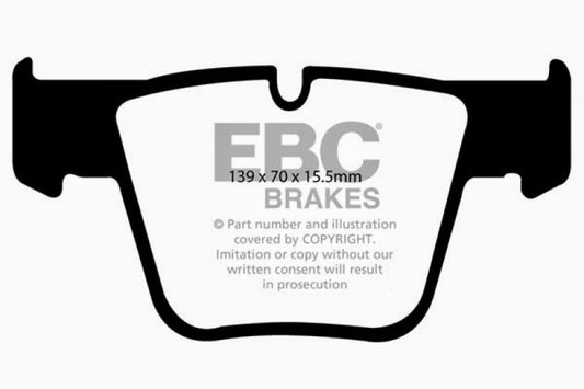 EBC 07-11 Mercedes-Benz CL63 AMG 6.2 Yellowstuff Front Brake Pads -  Shop now at Performance Car Parts