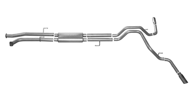 Gibson 14-19 Toyota Tundra SR 4.6L 2.5in Cat-Back Dual Extreme Exhaust - Stainless -  Shop now at Performance Car Parts