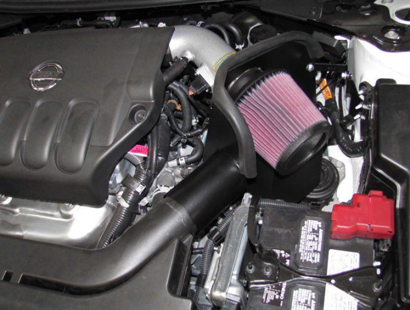 K&N 07-10 Nissan Altima 2.5L Silver Typhoon Short Ram Intake -  Shop now at Performance Car Parts