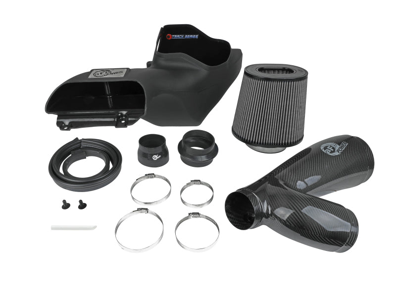 aFe 17-20 Ford F-150/Raptor Track Series Carbon Fiber Cold Air Intake System With Pro DRY S Filters -  Shop now at Performance Car Parts