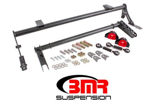 BMR 05-14 S197 Mustang Rear Bolt-On Hollow 35mm Xtreme Anti-Roll Bar Kit (Poly) - Black Hammertone - Performance Car Parts