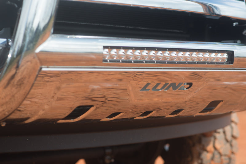 Lund 10-17 Dodge Ram 2500 Bull Bar w/Light & Wiring - Polished -  Shop now at Performance Car Parts