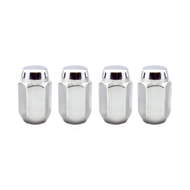 McGard Hex Lug Nut (Cone Seat) 1/2-20 / 13/16 Hex / 1.5in. Length (4-Pack) - Chrome -  Shop now at Performance Car Parts