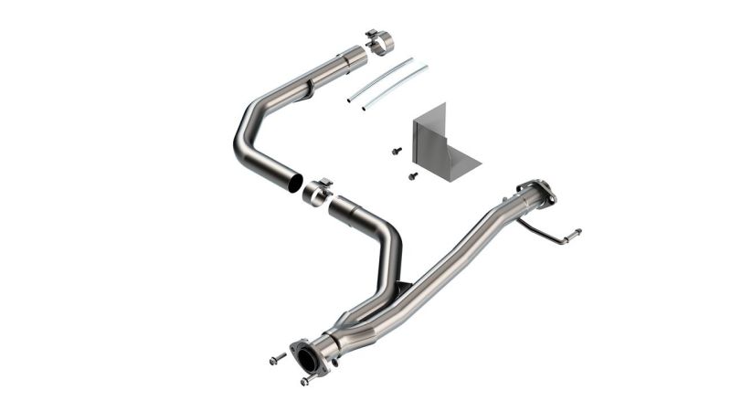 Borla 2021-2022 Toyota Tacoma 3.5L V6 T-304 Stainless Steel Y-Pipe - Brushed -  Shop now at Performance Car Parts