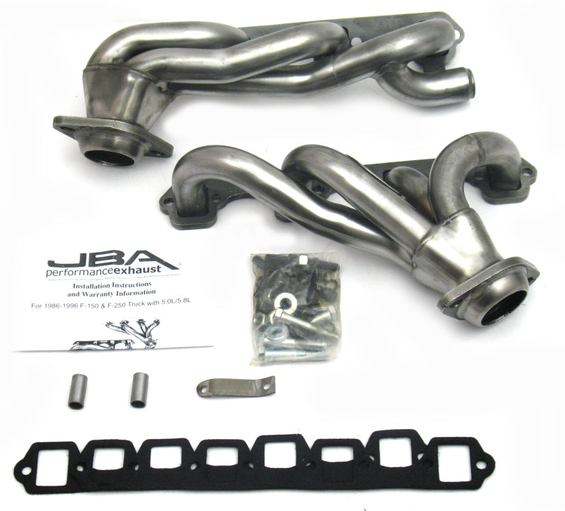 JBA 87-96 Ford F-150 5.8L SBF 1-5/8in Primary Raw 409SS Cat4Ward Header -  Shop now at Performance Car Parts