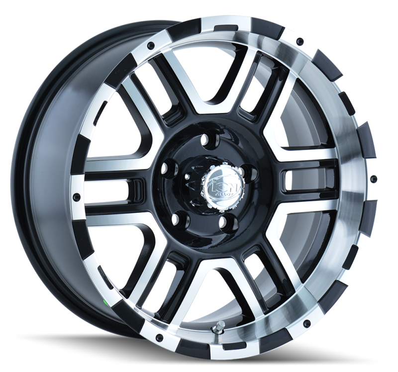 ION Type 179 16x8 / 8x165.1 BP / 10mm Offset / 130.8mm Hub Black/Machined Wheel -  Shop now at Performance Car Parts
