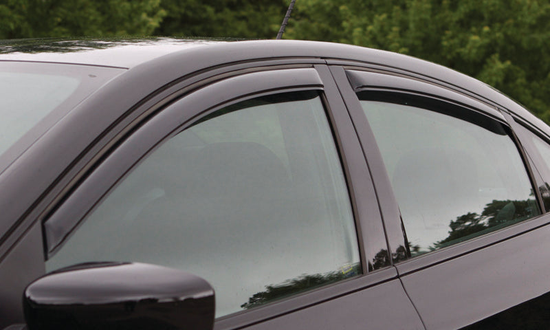 AVS 07-10 Chrysler Sebring Ventvisor In-Channel Front & Rear Window Deflectors 4pc - Smoke - Performance Car Parts
