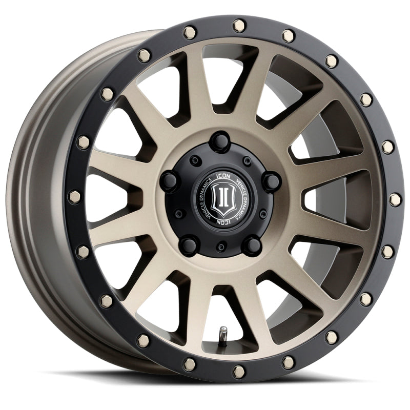 ICON Compression 17x8.5 5x150 25mm Offset 5.75in BS 110.1mm Bore Bronze Wheel -  Shop now at Performance Car Parts