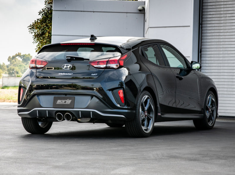Borla 2019 Hyundai Veloster 1.6L FWD S-Type Exhaust (Rear Section Only) -  Shop now at Performance Car Parts