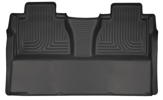 Husky Liners 14-15 Toyota Tundra CrewMax Cab Pickup Weatherbeater Black 2nd Seat Floor Liners -  Shop now at Performance Car Parts