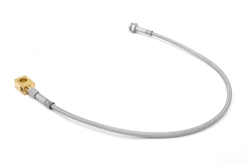Rugged Ridge Rear Brake Hose Braided Stainless 76-86 Jeep CJ -  Shop now at Performance Car Parts