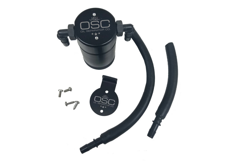 J&L 99-04 Ford Lightning Passenger Side Oil Separator 3.0 - Black Anodized -  Shop now at Performance Car Parts