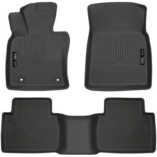 Husky Liners 2018 Toyota Camry Weatherbeater Black Front & 2nd Seat Floor Liners -  Shop now at Performance Car Parts