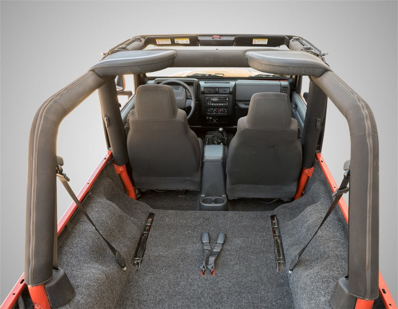 BedRug 03-06 Jeep LJ Unlimited Rear 4pc Cargo Kit (Incl Tailgate & Tub Liner) - Performance Car Parts