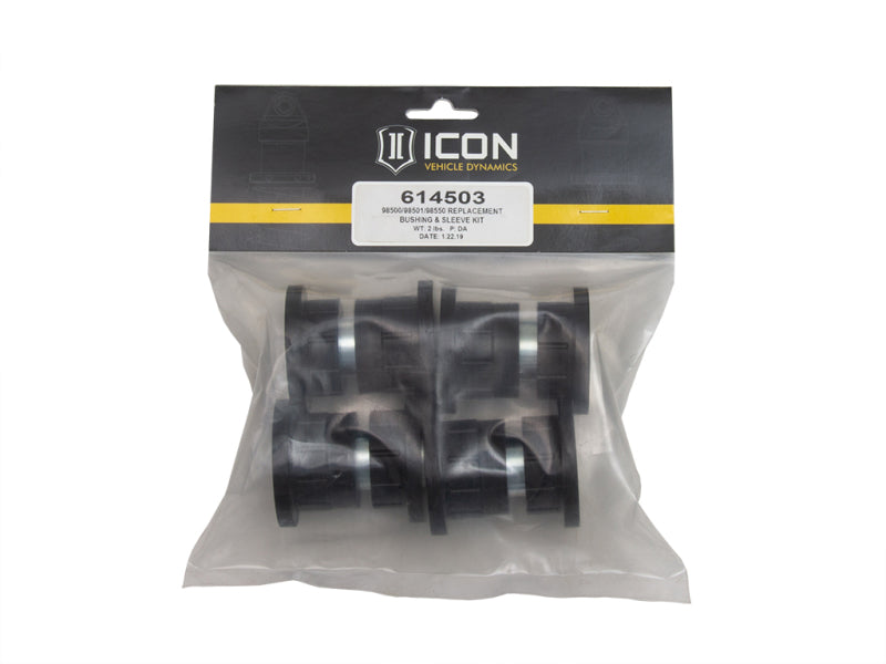 ICON 98500 / 98501 / 98550 Replacement Bushing & Sleeve Kit -  Shop now at Performance Car Parts