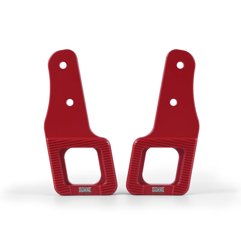 Mishimoto 2017+ Ford Raptor / 2009+ Ford F150 Borne Off-Road Billet Tow Hooks - Red -  Shop now at Performance Car Parts