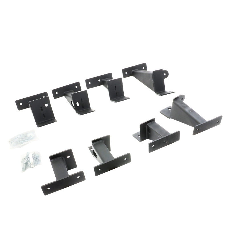 Go Rhino 2020+ Jeep Gladiator JT 4DR Crew Cab Dominator Xtreme Frame Slider Mounting Brackets Only -  Shop now at Performance Car Parts